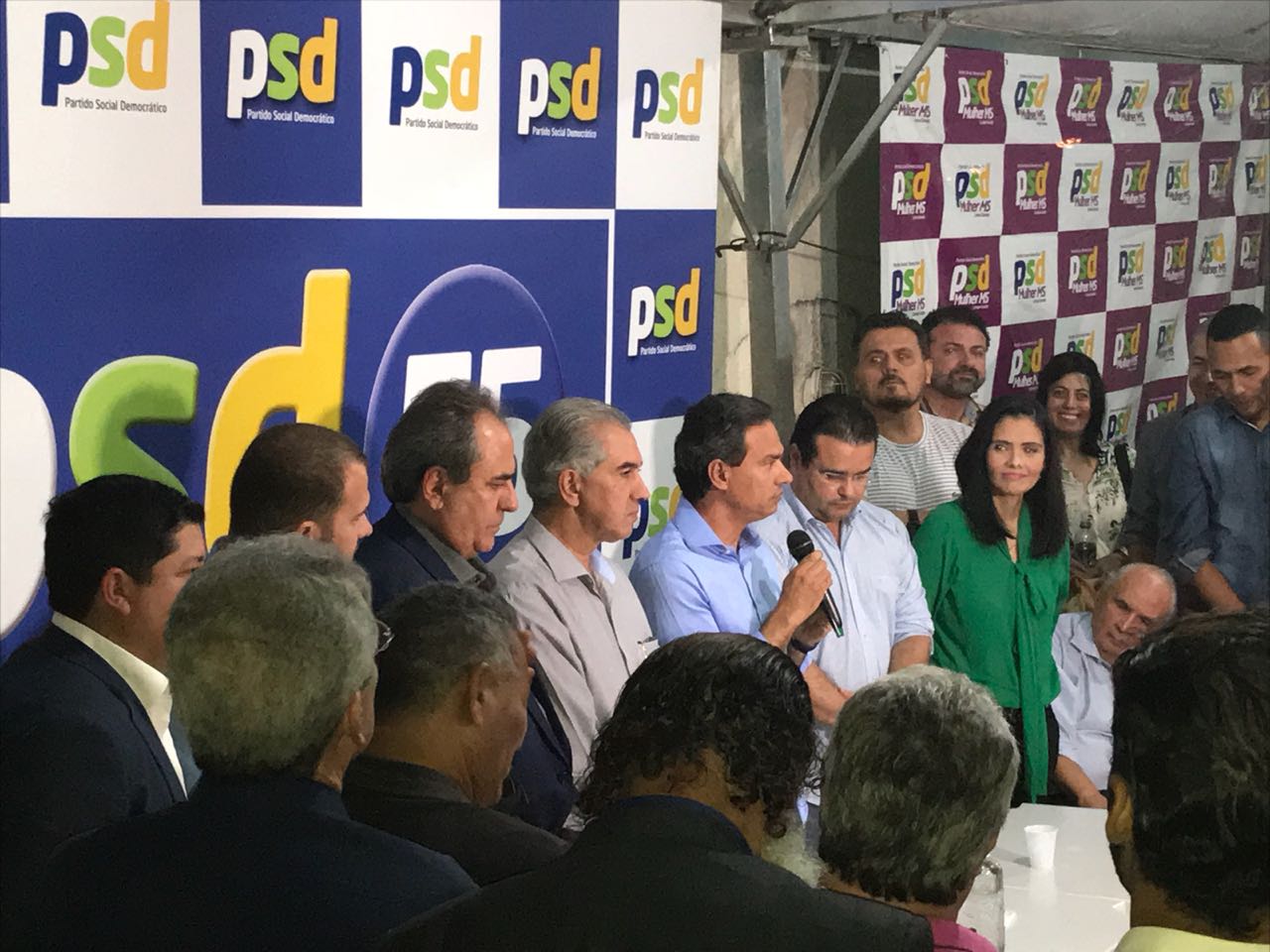 PSD confirma apoio ao PSDB em convenção presença de Reinaldo